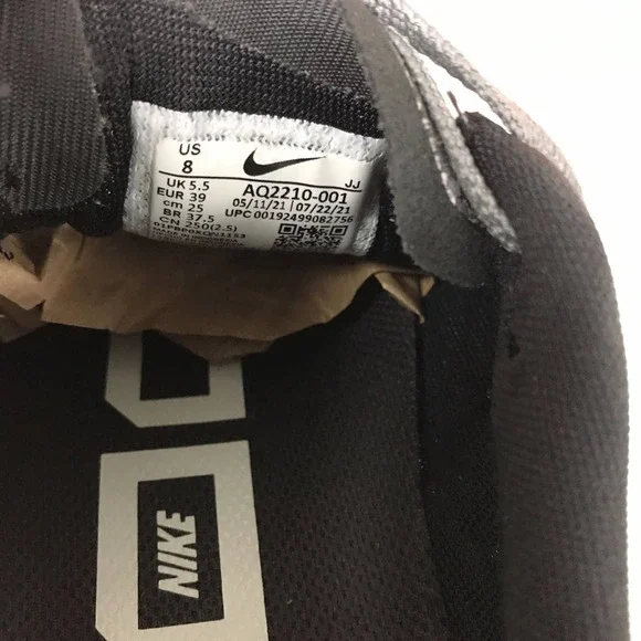 Nike Women's Size 8 Air Zoom Pegasus 36 Running Shoes, Gunsmoke Grey - Picture 6 of 7